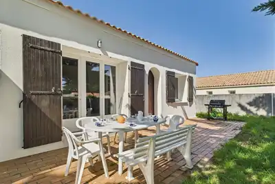 Image de Jardin, 800m de la plage, maison pour 6