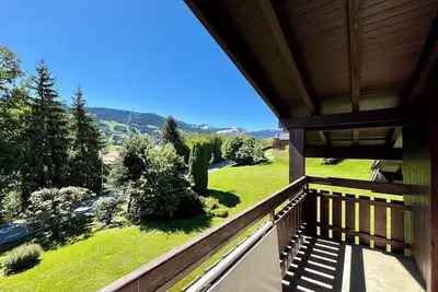 Appartement coquet avec une belle vue, Combloux