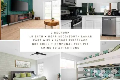 Image de Fast Wifi/Desks - SoCo/Dt/Zilker - Pets Ok