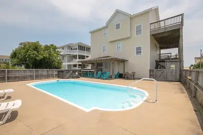 Image de 7676-Nautical by Nature, 5br, 4. 5ba semi-oceanfront home in Avon, Nc—sleeps 10