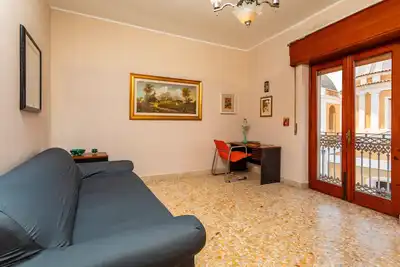 Image de Appartement 'Le Logge House - Bronte' avec vue sur montagne, terrasse privée et climatisation