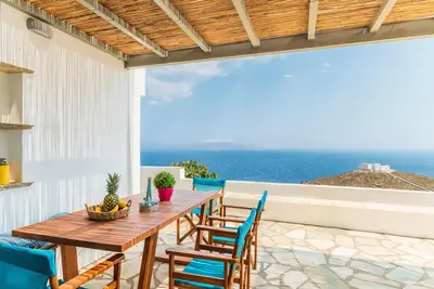 Image de Maison de campagne \"Allegro\" avec vue sur la mer, Wi-Fi et climatisation