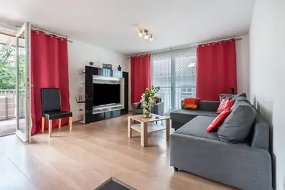 Image de Appartement 'TeufelsmĂĽhlblick' avec vue sur les montagnes, balcon et Wi-Fi