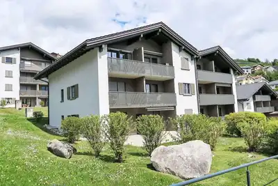 Image de Agréable appartement avec Wifi, piscine, Tv, balcon, animaux admis, vue panoramique et parking