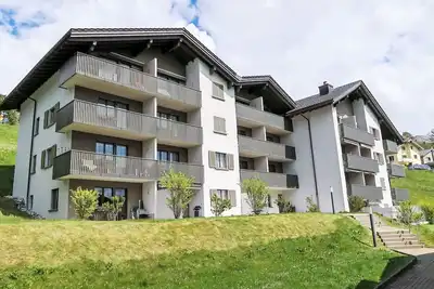 Image de Joli appartement pour 4 personnes avec piscine, Wifi, Tv, balcon, vue panoramique et parking