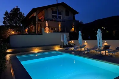 4-bedroom villa in brilliant Castion Veronese with WiFi, Ac. A Luxury Villa