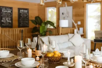 Image de Fox Den|Sauna|Bbq|LakeAccess|PrivateBeach|Firepit