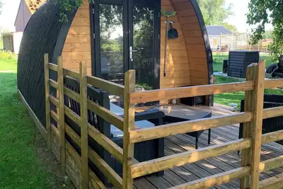 Image de Magnifique « Pod » gîte insolite tout équipé à la campagne proche de Bergues