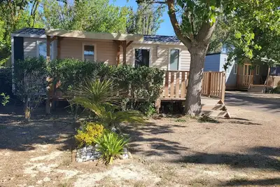 Image de Mobil Home Laco34 à Vendres plage – Camping Tohapi 4*Â
