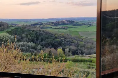 Image de Appartement 'Memories' séjour à la ferme avec vue sur Sienne