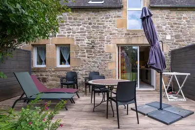 Image de Petite maison \"Le Cocon\" avec terrasse privée, jardin partagé et Wi-Fi