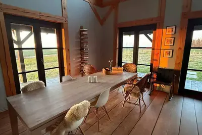Image de Log house with views of sea, fjord and Lemvig