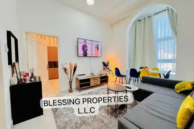 Image de Welcoming 1-bedroom apartment in Abu Dhabi Fully furnished 1bhk