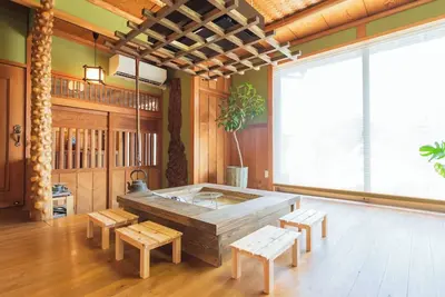 Image de Limited price Enjoy a traditional Japanese experience with an irori hearth and a kamado | Near the / Ayauta-gun Kagawa