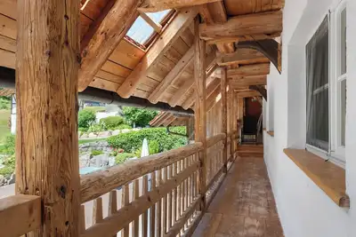 Image de Appartement \"Bauernstüble\" avec vue sur les montagnes, terrasse partagée et Wi-Fi