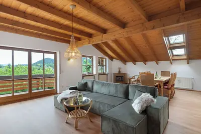 Image de Appartement \"Idyll 1\" avec vue sur la montagne, balcon et Wi-Fi