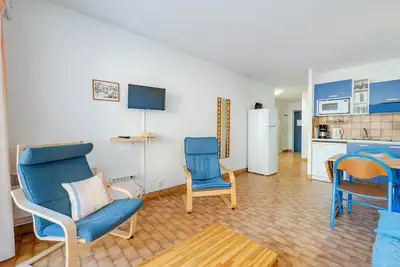 Image de Appartement jusqu'à 8 pers. , séjour spacieux avec Wi-Fi, vue mer