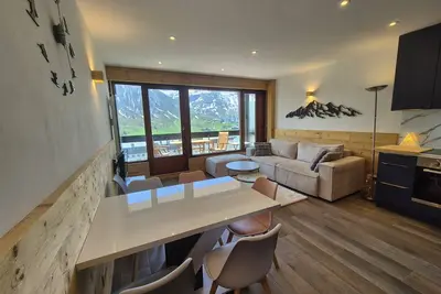 Image de Tignes: Beau 2 Pièces Cabine, 4 Pers, Face aux Pistes, Balcon, Wifi