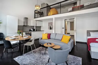 Image de Airy loft-apartment with balcony
