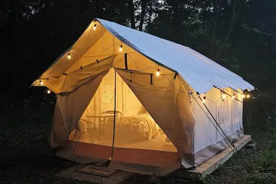Image de Trailside Camp - Glamping Tent in Picturesque East Meredith with WiFi