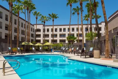 Relax at This Phoenix Gem – Free Shuttle, Refreshing Pool & Trails Nearby