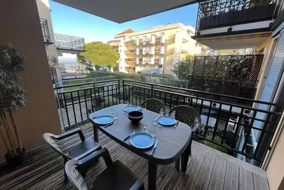 Image de Charmant T3 à Arcachon avec terrasse et parking sécurisé