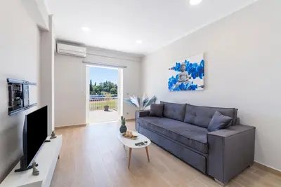 Image de Appartement 'Corfu Center Deluxe' avec balcon, Wi-Fi et climatisation