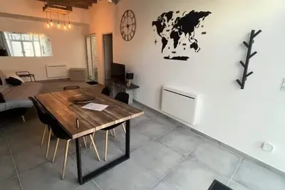 Image de Loft avec terrasse au pied du château