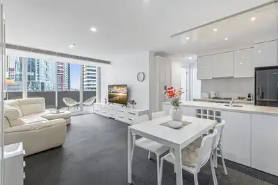 Image de Stylish Southbank Stay with Views, Pool & Gym