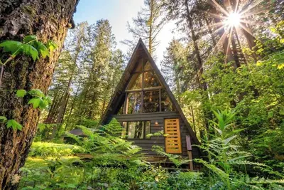 Image de Modern A-Frame • Hot Tub • Forest Escape