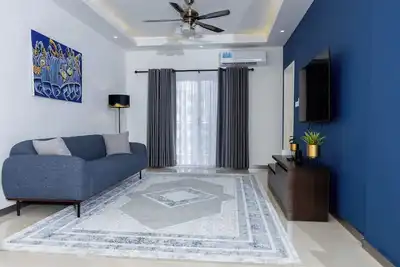 Image de Casa Spectra – Appartement vacances 2 chambres avec vue sur piscine, Accra