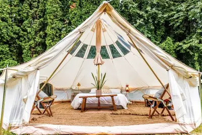 Image de Wandering Willow – Private Stargazing Glamping Tent with Fire Pit & Open Skies