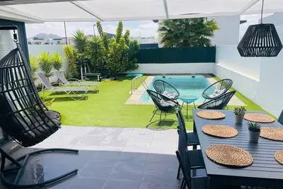Image de Villa Neo - Private pool - 8 minutes from Corralejo, mini Gym! ! !