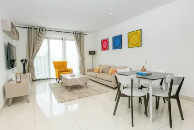 Image de Spacious 3-bedroom apartment with WiFi, fitness room in amazing Accra