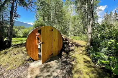 Image de Glacier Glamp Stargazer Tube Tent