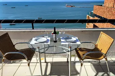 Image de Flat Frente Mar com Terraço, perto Gran Marquise hotel e praia