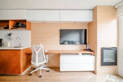 Image de Nice apt with fireplace near the 93 park