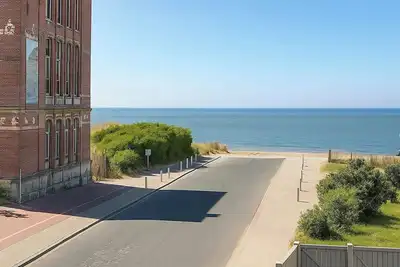 Image de Appartement spacieux 2 chambres\n Vue mer, 100 mètre de la plage et  commerces