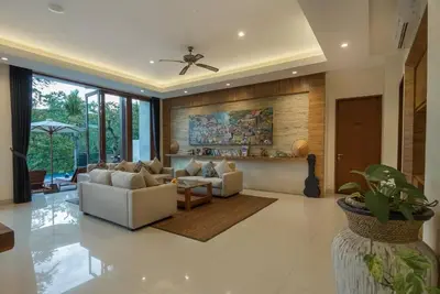 Image de Luxurious 6-bedroom villa with WiFi, Ac in charming Ubud