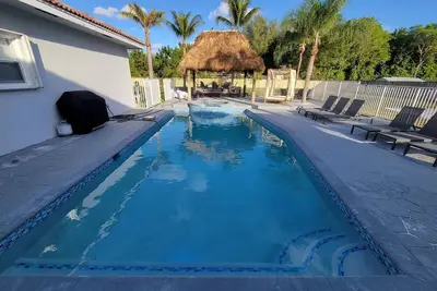 Image de Spacious 9-bedroom house in lovely Pompano Beach with WiFi, Ac