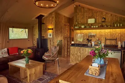 Image de Bramley, set in a peaceful orchard just ten minutes from Glastonbury