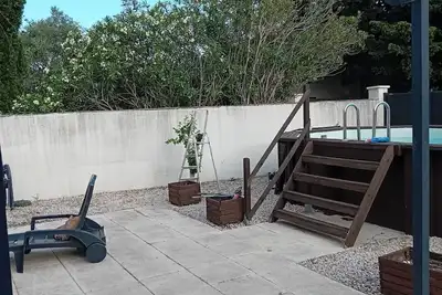 Image de Villa provençale proche d avignon avec piscine hors sol