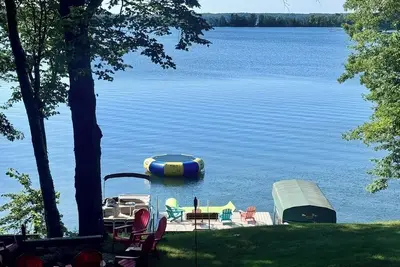Lakefront Cabin on Long Lake – 3br w/ Dock, Kayaks, Games & Views!