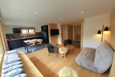 Image de Bel appartement T3, centre village, proche pistes, parking