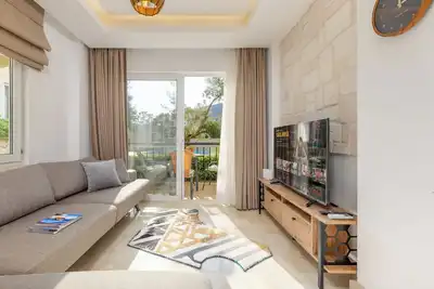 Stylish duplex apartment in Kalamar Bay, Kalkan
