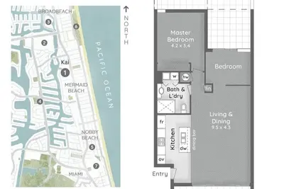 Image de Kai - Waves & Wind - 2br Apartment - Moments to the sand - Gold Coast