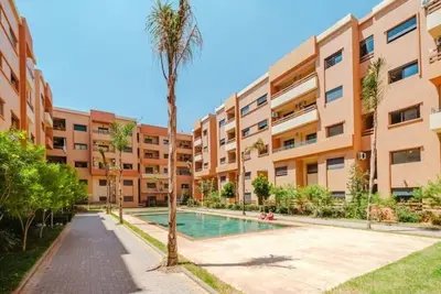 Image de New Appart à Guéliz, piscine, balcon et parking