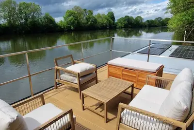 Image de Bateau Logement moderne, vue exceptionnelle