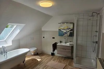 Image de Bright vacation apartment in East Frisia with large garden and terrace