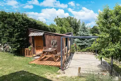 Image de Chambre d'hôtes 'Noisette' avec vue sur la montagne, piscine partagée et Wi-Fi